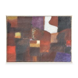 卡米尔·休伯特 (Camille Huberrt) 布面油画《太阳门》(1934)。
